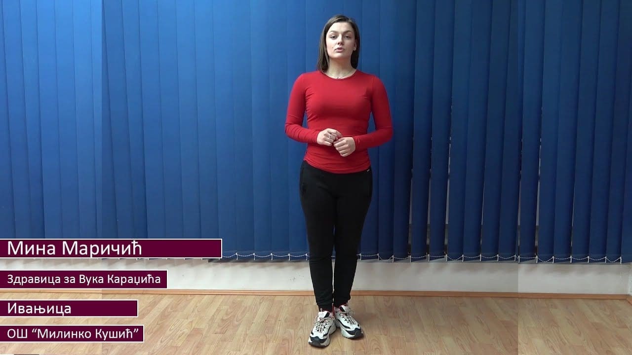 Илустрација уз текст „Мина Маричић – Мира Алечковић: „Здравица за Вука Караџића“”
