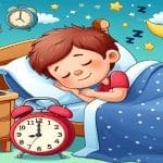 Илустрација уз текст „Будилник”.
