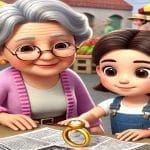 Илустрација уз текст „Мачкино злато, Олгица Маринковић”
